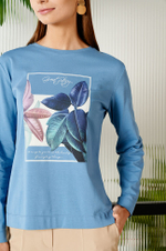 22679 Джемпер женский (синий)