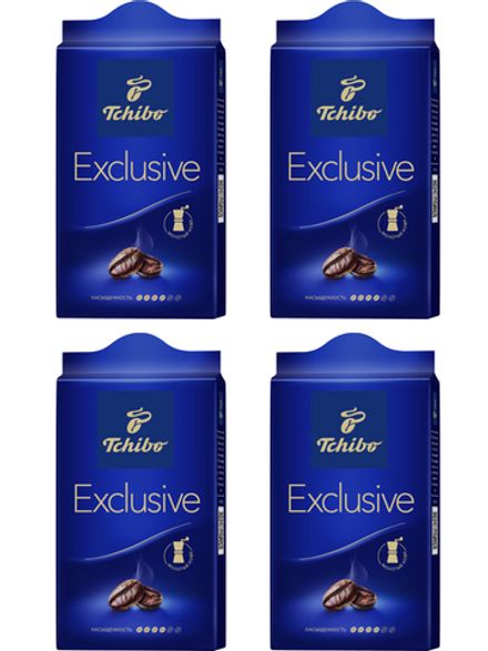 Кофе молотый Tchibo Exclusive 250 г 4 шт