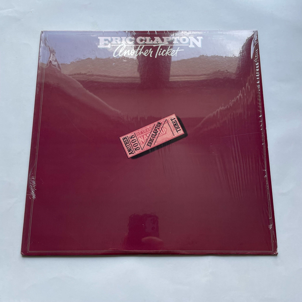 Винтажная виниловая пластинка LP Eric Clapton Another Ticket (США 1984)