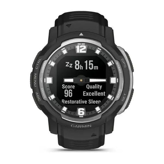 Умные часы Garmin INSTINCT CROSSOVER - Standard Edition, черный
