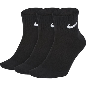 Теннисные носки Nike Everyday Cotton Cushioned Ankle 3P - черный