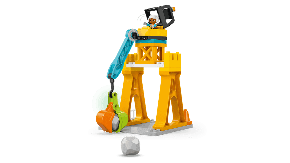 Конструктор LEGO Duplo 10476 3 in 1 Construction Site and Vehicles