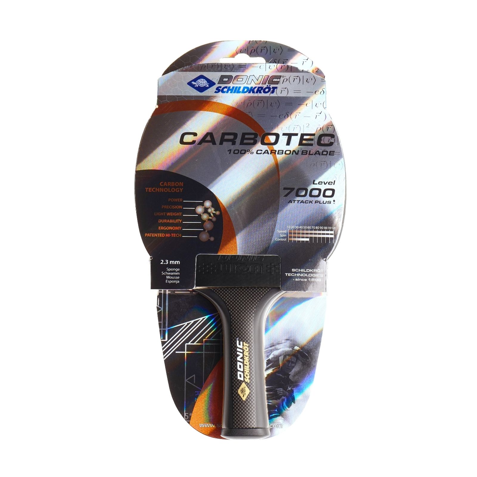 Ракетка DONIC Carbotec 7000 (с чехлом) фото №2
