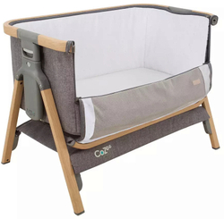 Колыбель приставная Tutti Bambini CoZee c колёсами GTD Oak/Charcoal