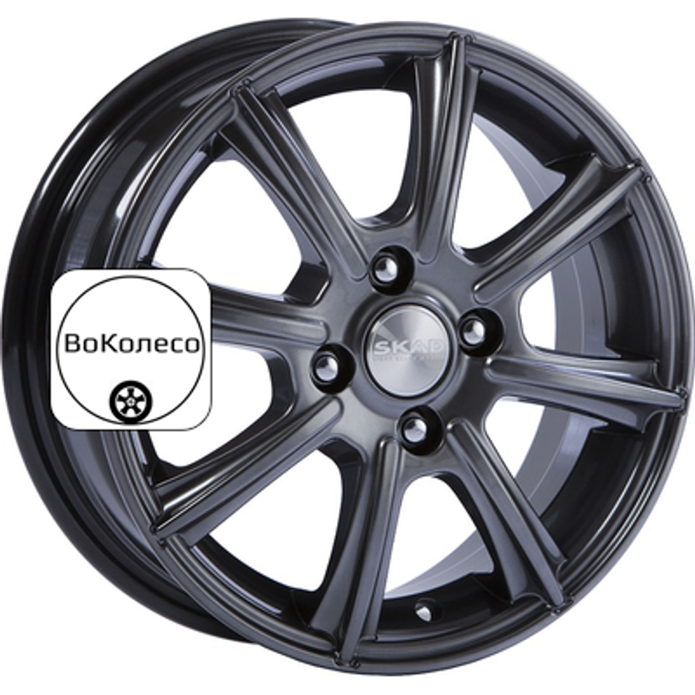 5,5x14/4x98 ET38 D58,6 Монако (КЛ185) Графит СКАД