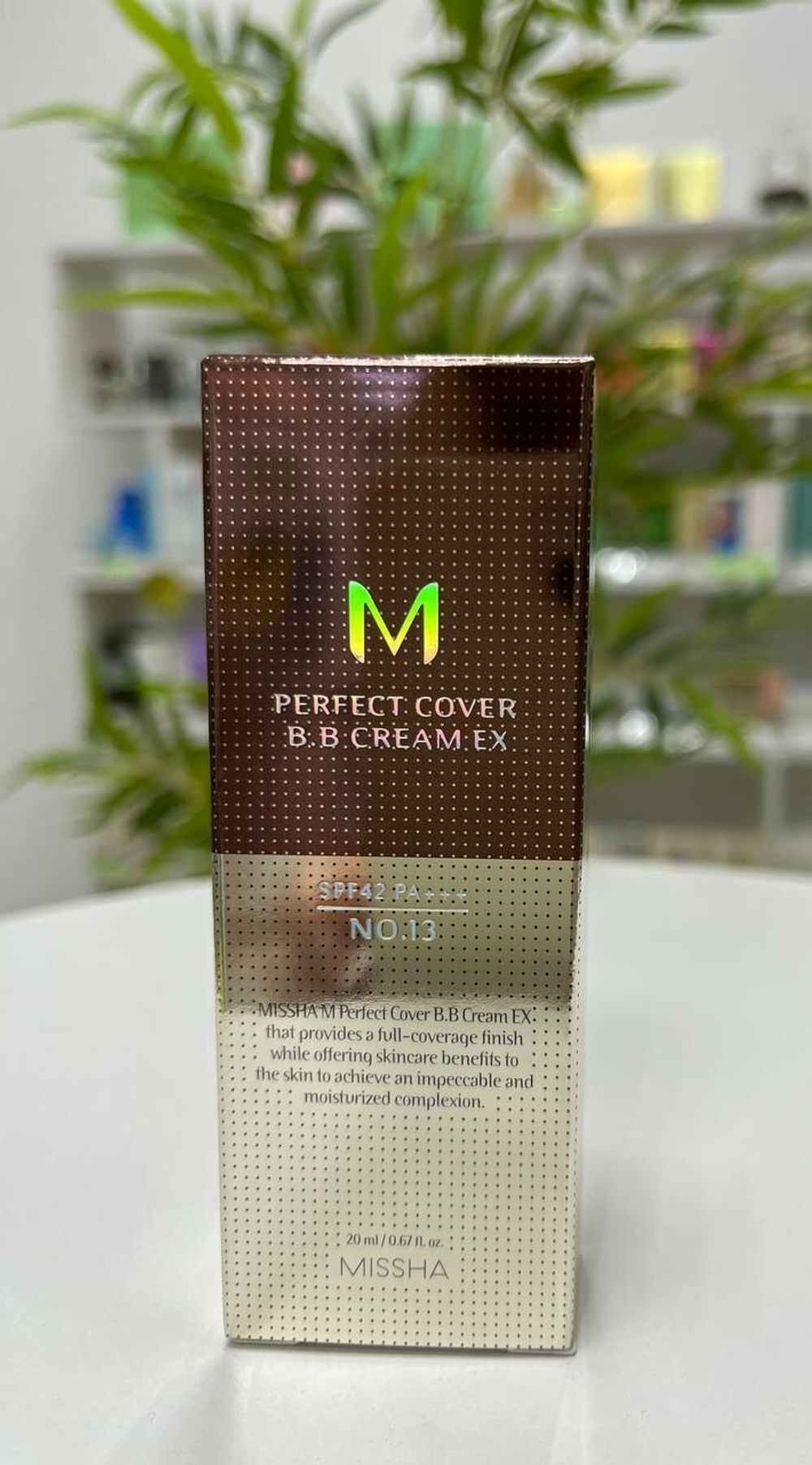 MISSHA M Perfect Cover BB Cream SPF42 PA+++, 20 мл - ВВ крем для лица. Тон № 13, 20 мл