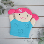 4694158 Мочалка-варежка детская «Настёна»