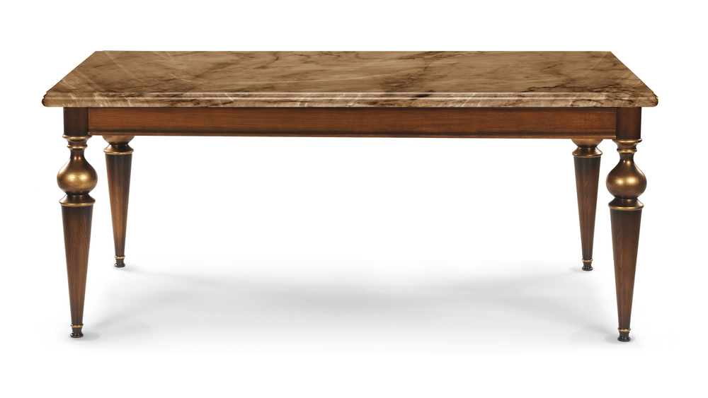Стол «Маркиз» с каменной столешницей