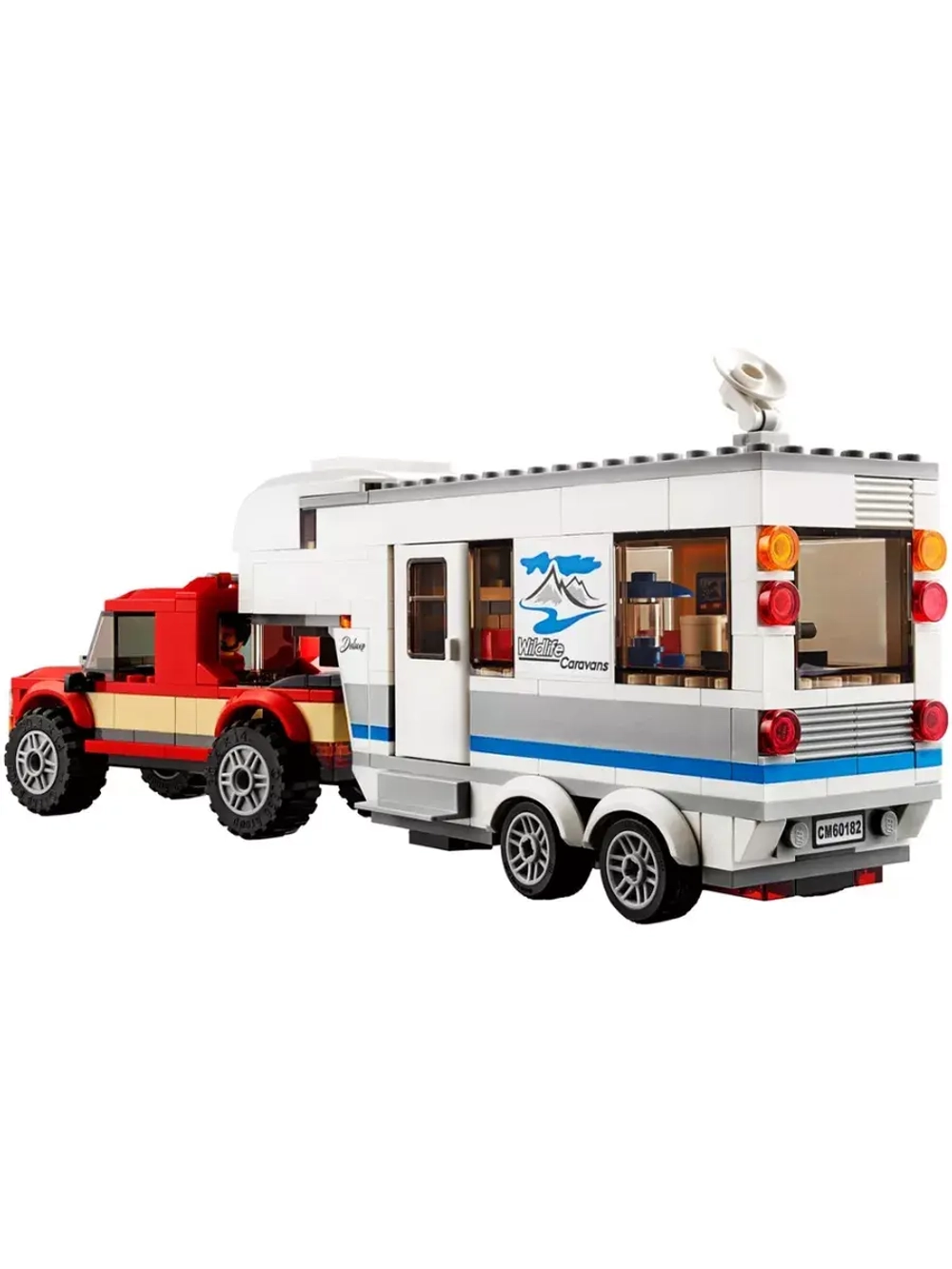 Конструктор Сити Дом на колесах 344 детали