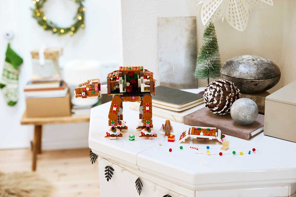 Конструктор LEGO Star Wars 40806 Gingerbread AT-AT Walker