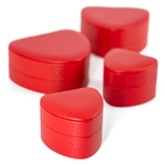 Футляр с подсветкой 60x65x50 мм для кольца и серёг