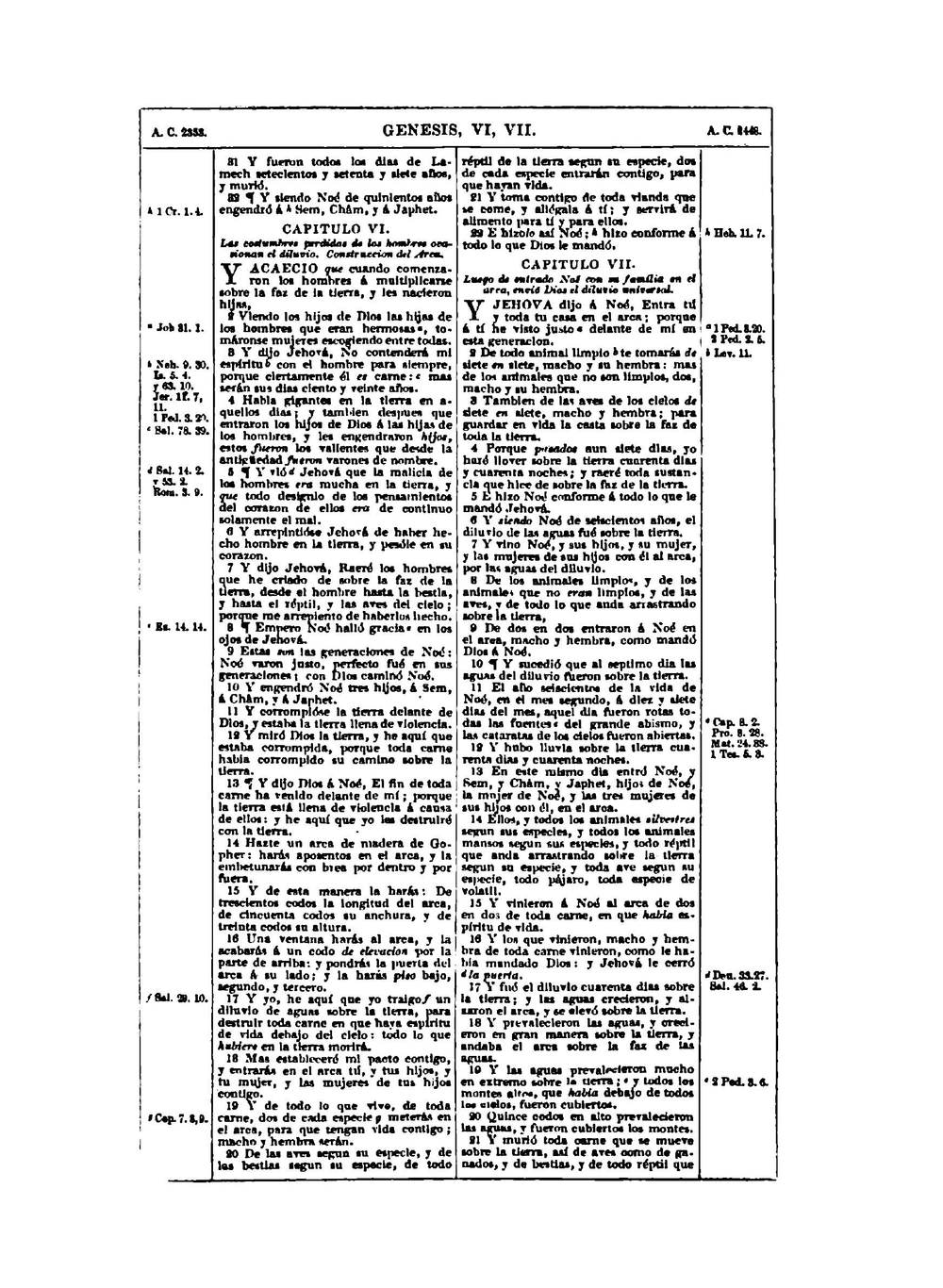 La Santa Biblia. Que contiene los sagrados libros del antiguo y nuevo testamento | Cipriano de Valera