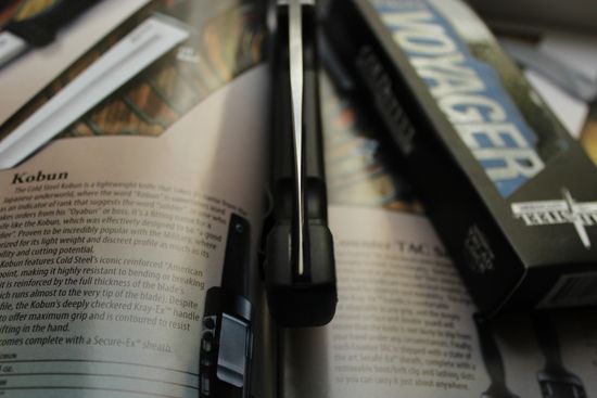 Складной нож Cold Steel 29AXV XL Voyager Vaquero c клинком из стали AUS-10A, рукоять Grivory (Griv-Ex)