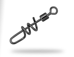 Вертлюг с застежкой Rolling swivel / Screwed Snap BN (упак. 10шт)