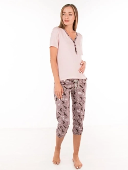 Пижама для беременных и кормящих мам