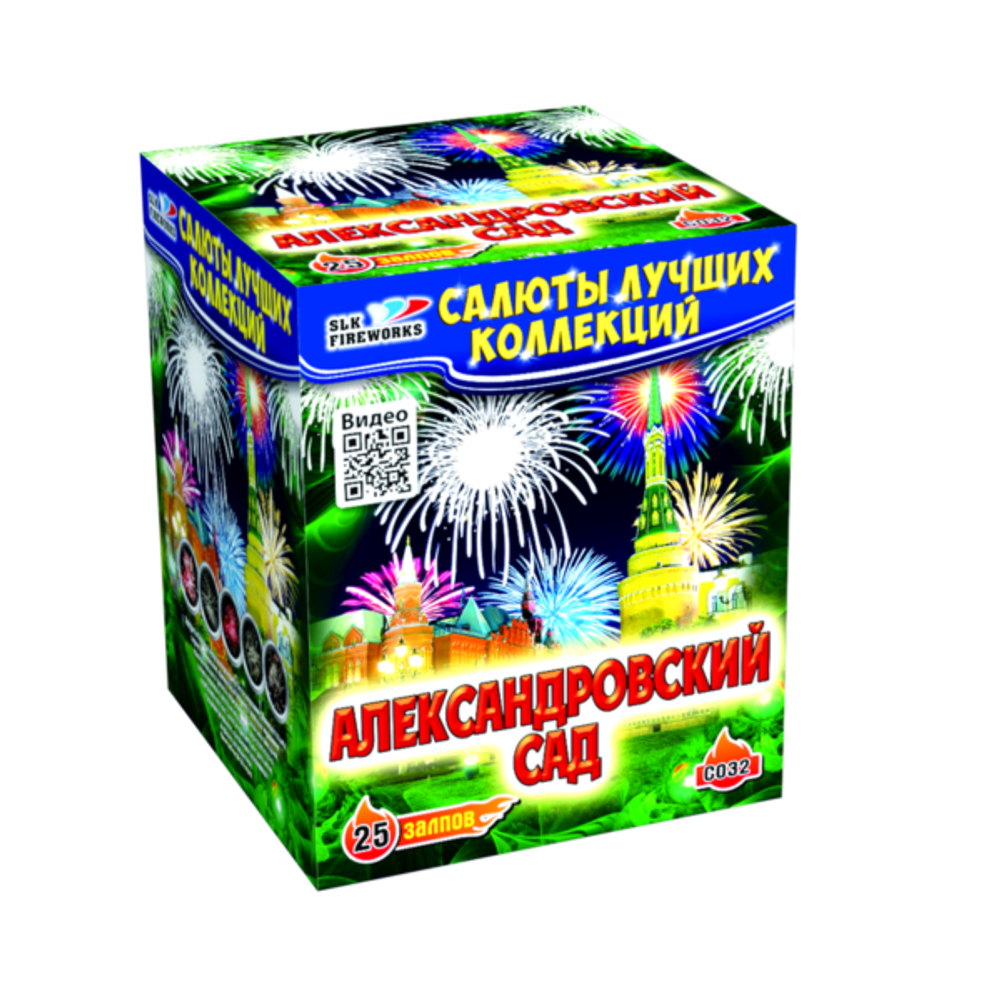 Батарея салютов 1,25"х 025 1/4/1 С 032 Александровский сад