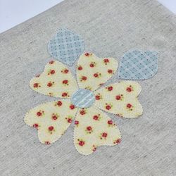 Шаблон для стежки  и аппликации "Лепесточки-1" (арт. T52)