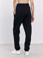 Брюки женские с начесом (темно-серый)