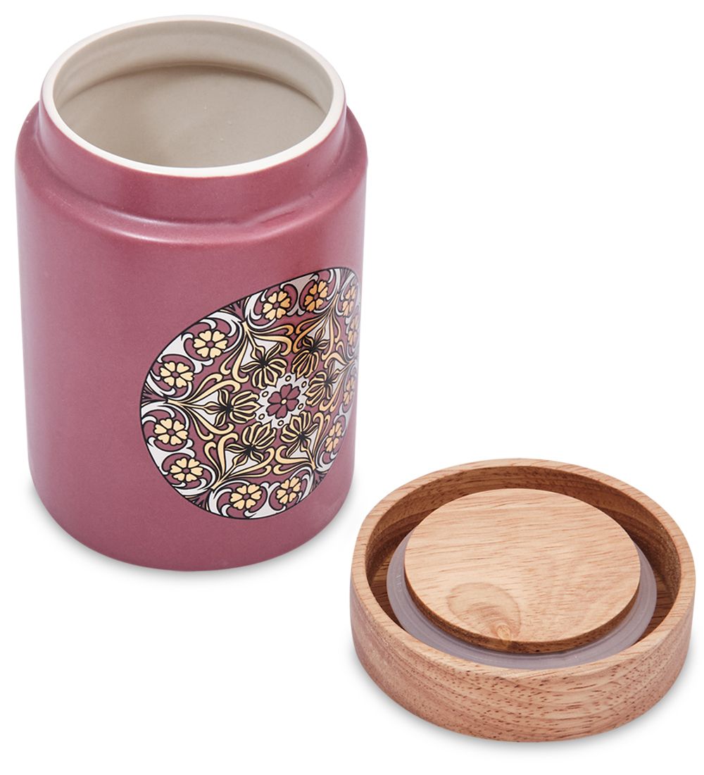 TJ-22/1 Керамическая банка сред. с крышкой