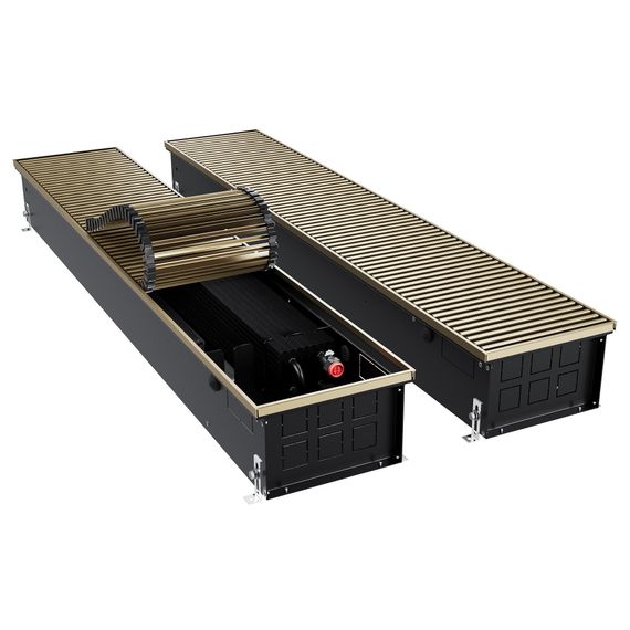 Конвектор внутрипольный Royal Thermo ATRIUM TURBO-150/250/3000-DG-U-AU