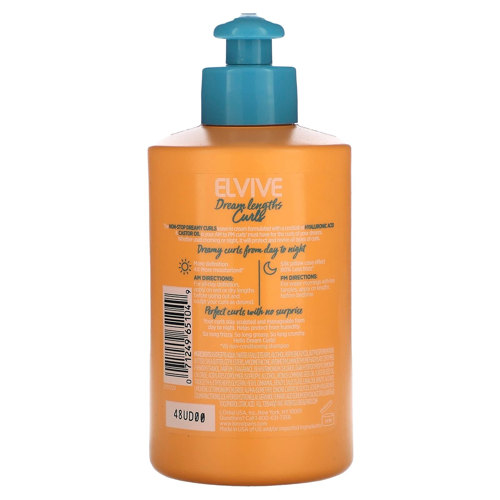 L'Oréal, Elvive, Dream Lengths Curls, несмываемый крем, 300 мл (10,2 жидк. унц.)