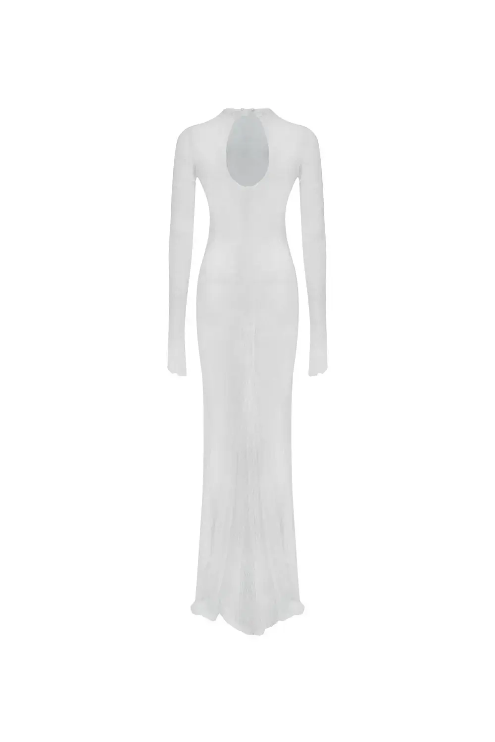 Кружевное облегающее платье