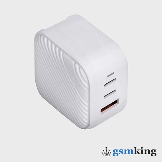 Uniq Verge Pro 66W Gan 2xUSB-C/USB-A White