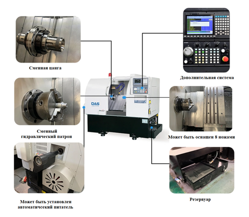 Токарный станок с ЧПУ DAS CNC 36SG