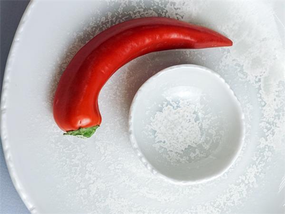 Соусник 55 мл, d 8,5 см h 3,5 см, фарфор, Boletus Fusion