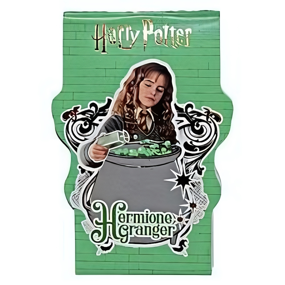 Блокнот фигурный А7 40л. "Гарри Поттер" на скрепке, без лин,тиснен.золотой фольгой 77540 (Центрум)