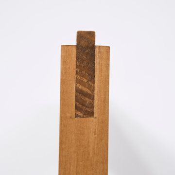 Угольник столярный деревянный, ПЕТРОГРАДЪ, с подошвой, 125мм