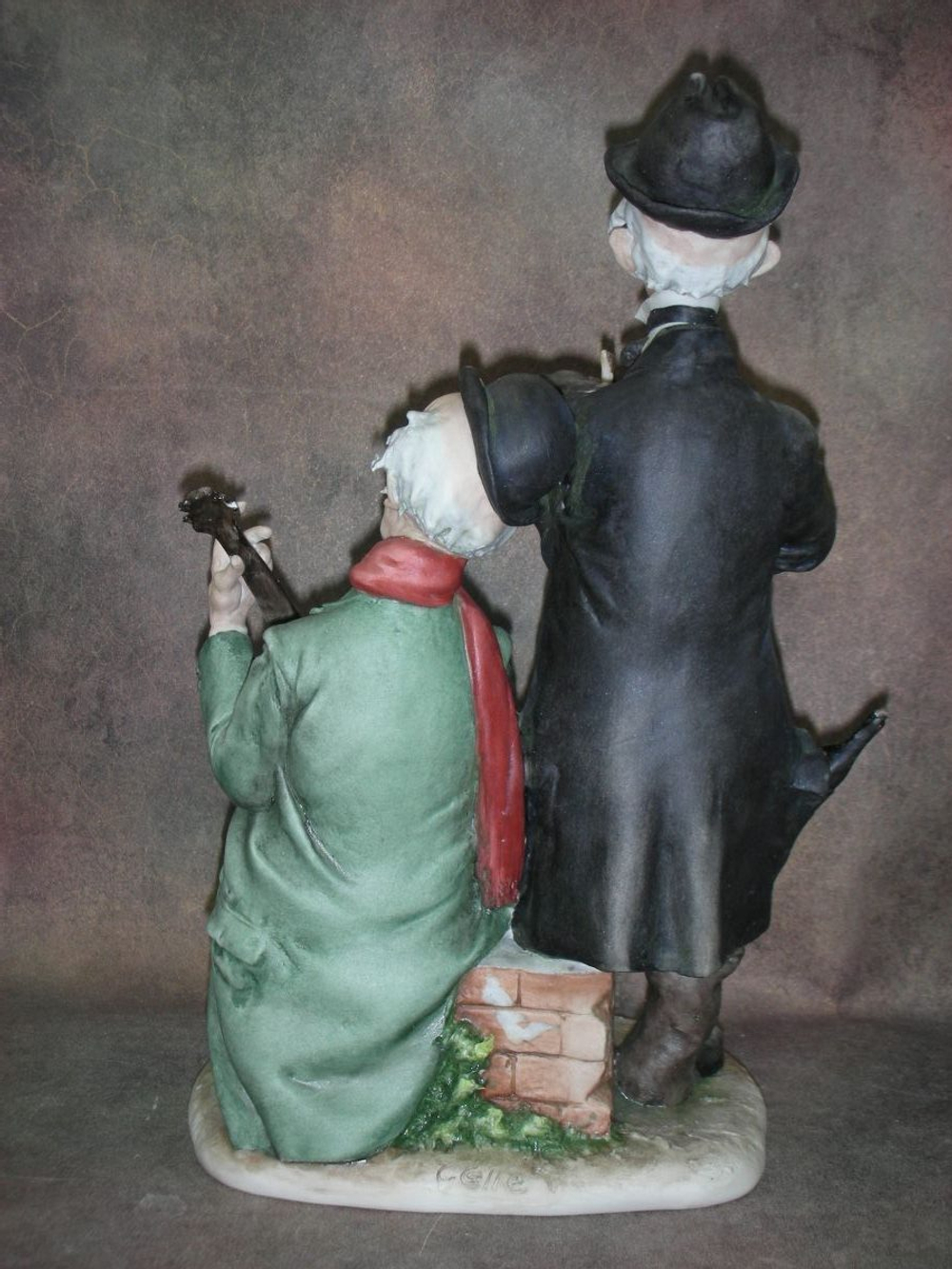Статуэтка. Фарфор. Супер дуэт. Capodimonte. Италия