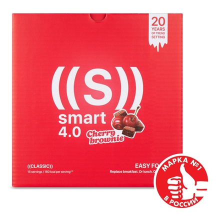 Energy Diet Smart 4.0 Classic Энерджи Диет "Вишневый брауни" 15 порций