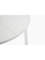 Стол кухонный обеденный круглый раздвижной 90х90х75,5 см