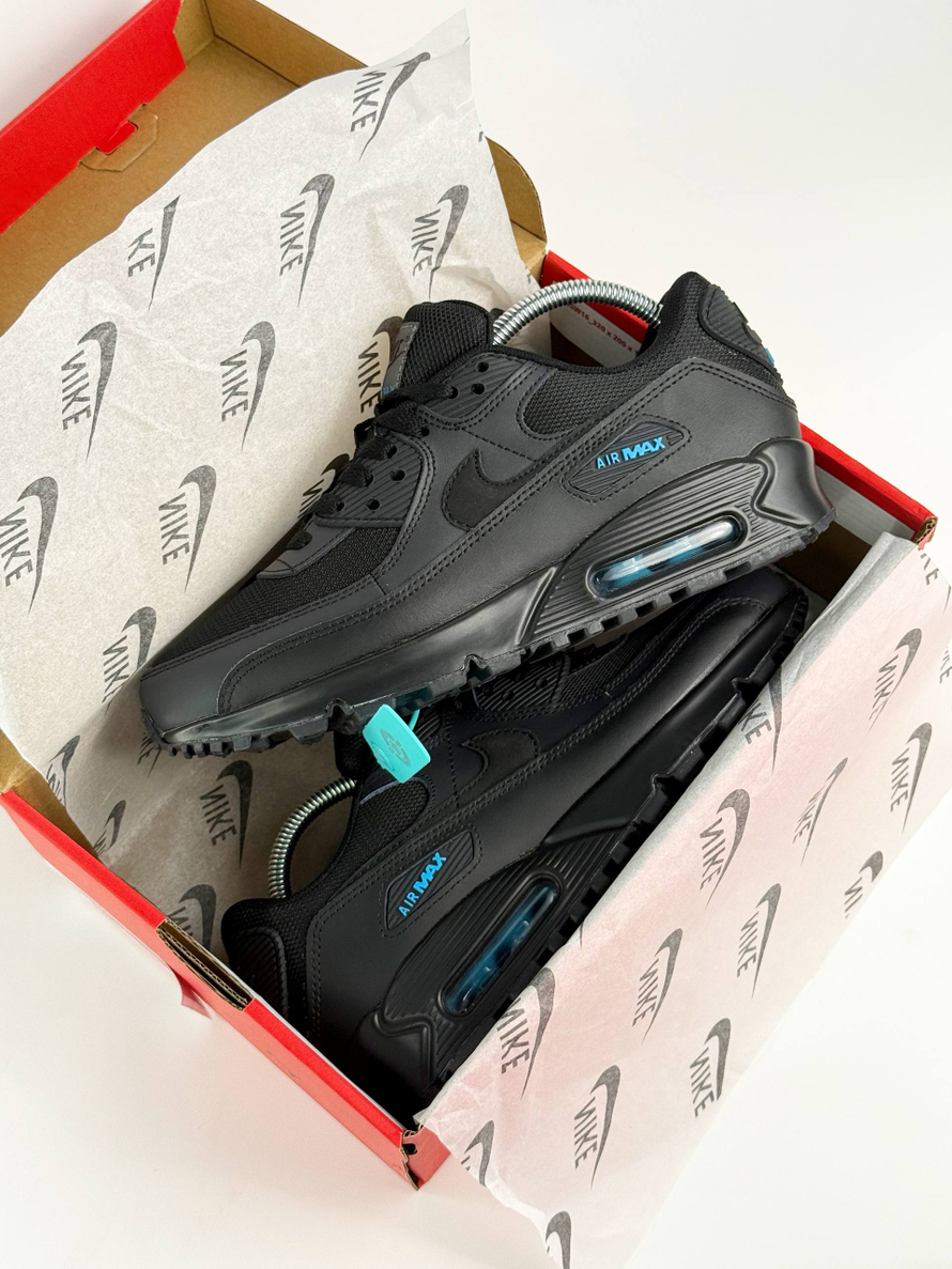 Кроссовки Nike Air Max 90 #B98 (черн.)