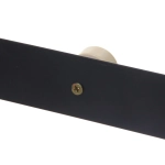 Крючки надверные на планке «ЛОФТ ВОСТ», цвет черный, 30*18см (Лейбл Селфи)