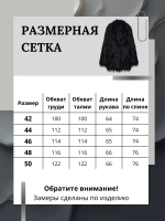 Шуба искусственная короткая экошуба зимняя