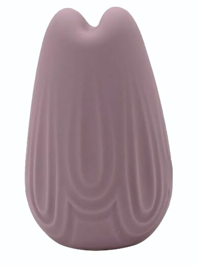 Сиреневый перезаряжаемый вибратор Vase - 7,4 см. (Цвет: сиреневый)