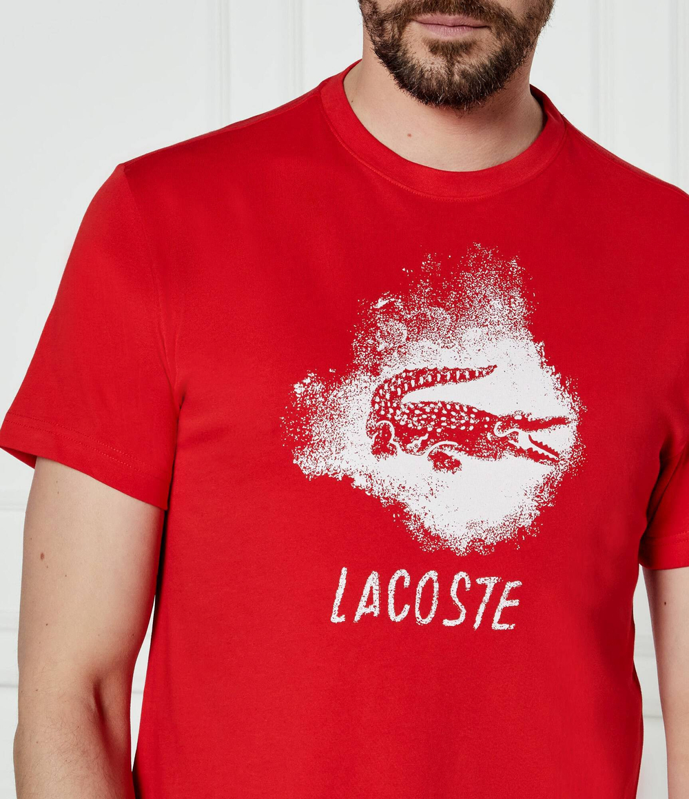 Футболка Ultra Dry Graphic Lacoste - красный(TH8917)