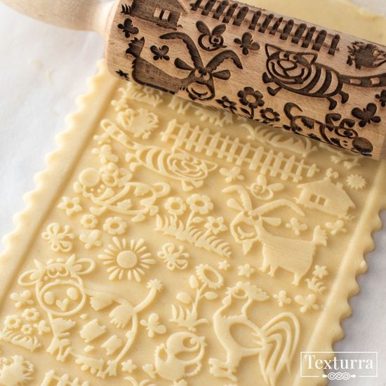 Малая скалка с узором Ферма