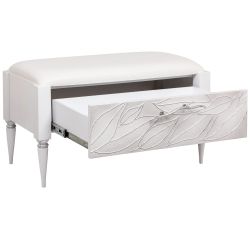 Банкетка Арт Айс Сильвер