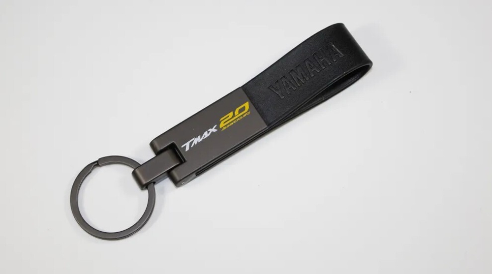 Брелок T-Max 20 Anniversary (металл + кожа)