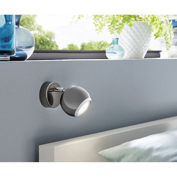 Спот 1*GU10 31005 никель черный/хром BIMEDA Eglo