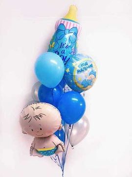Сет из шаров "Выписка". Мальчик/девочка