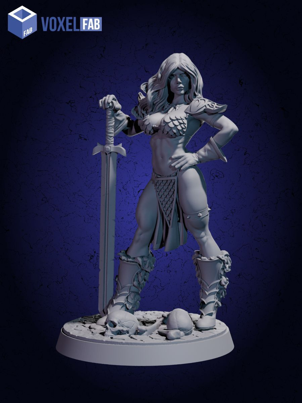 Жители Набор для настольных игр ДнД (DnD),Pathfinder, НРИ. Масштаб 32 мм (1:56). Миниатюры;