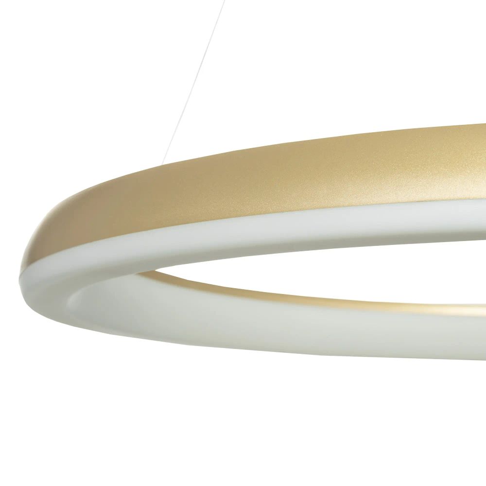 Citilux Юпитер CL730B092S LED Люстра подвесная с пультом Золото