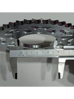 Звезда задняя ведомая для питбайка 428*41 (4x92х76)