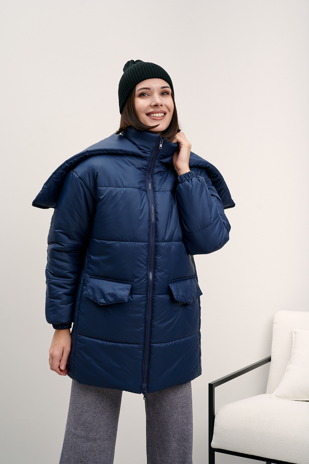 Куртка женская  "Сноу" синий