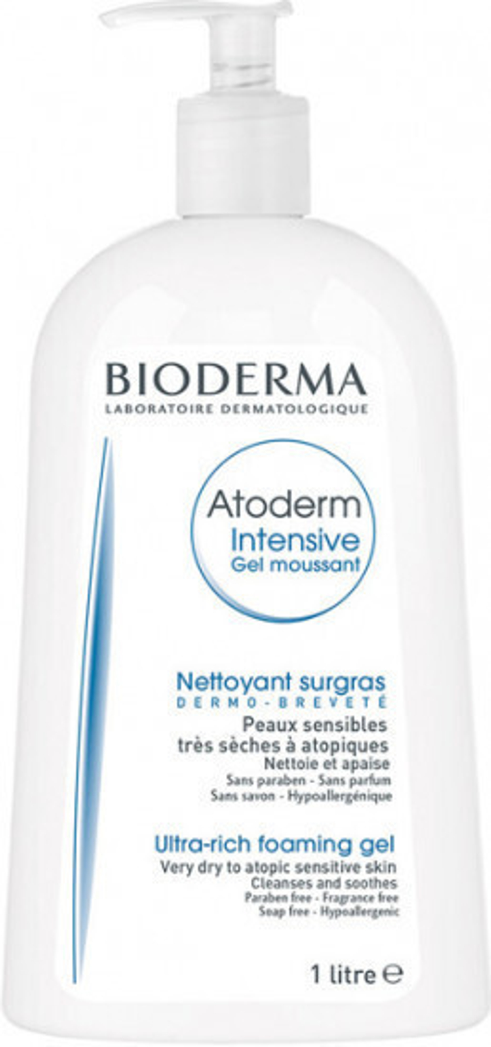 BIODERMA ATODERM Intensive gel moussant Гель мусс для сухой кожи 500мл.