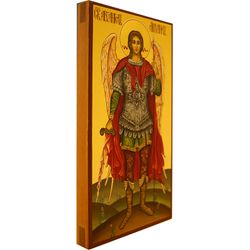 Архангел Михаил. Рукописная икона.